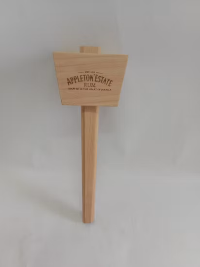Utensili da bar Accessori da cucina Martello in legno con borsa in tessuto